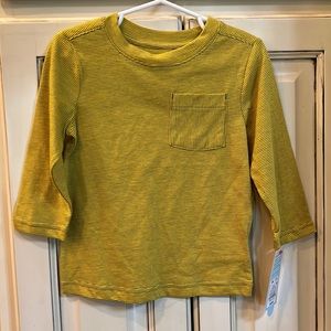 NWT Cat and Jack Boys 18m LS shirt